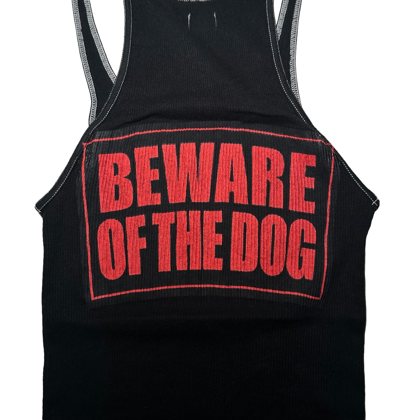 L.G.B. Beware Of Dog Tank Top Black