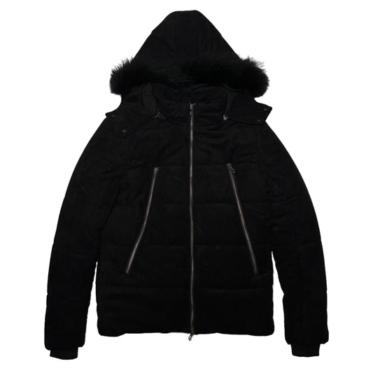 FUGA Gimmick Zip Puffer w Fur Hood