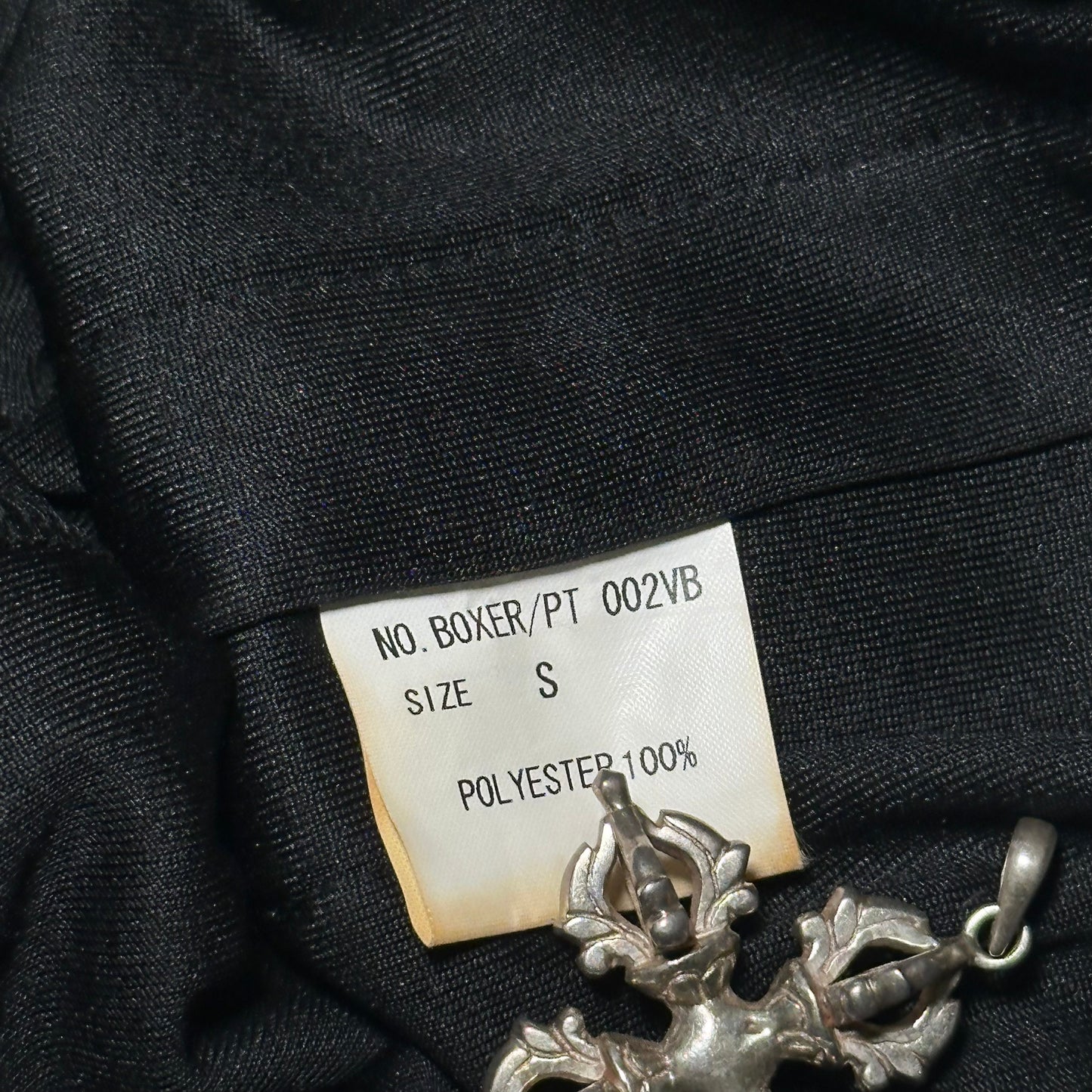 L.G.B. Velour Boxer Track Suit Set Black White/Ivory