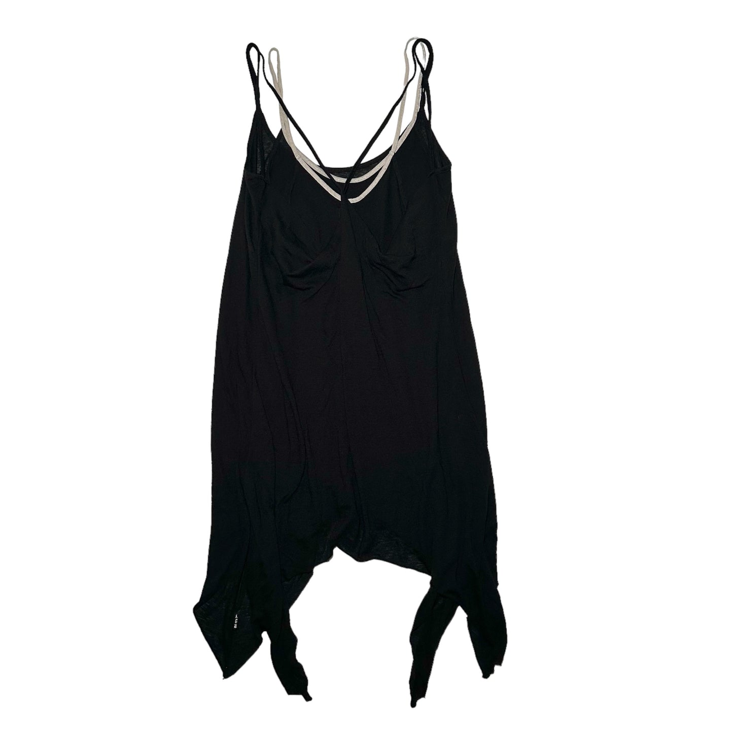 L.G.B. Asymmetric Mini Dress Black