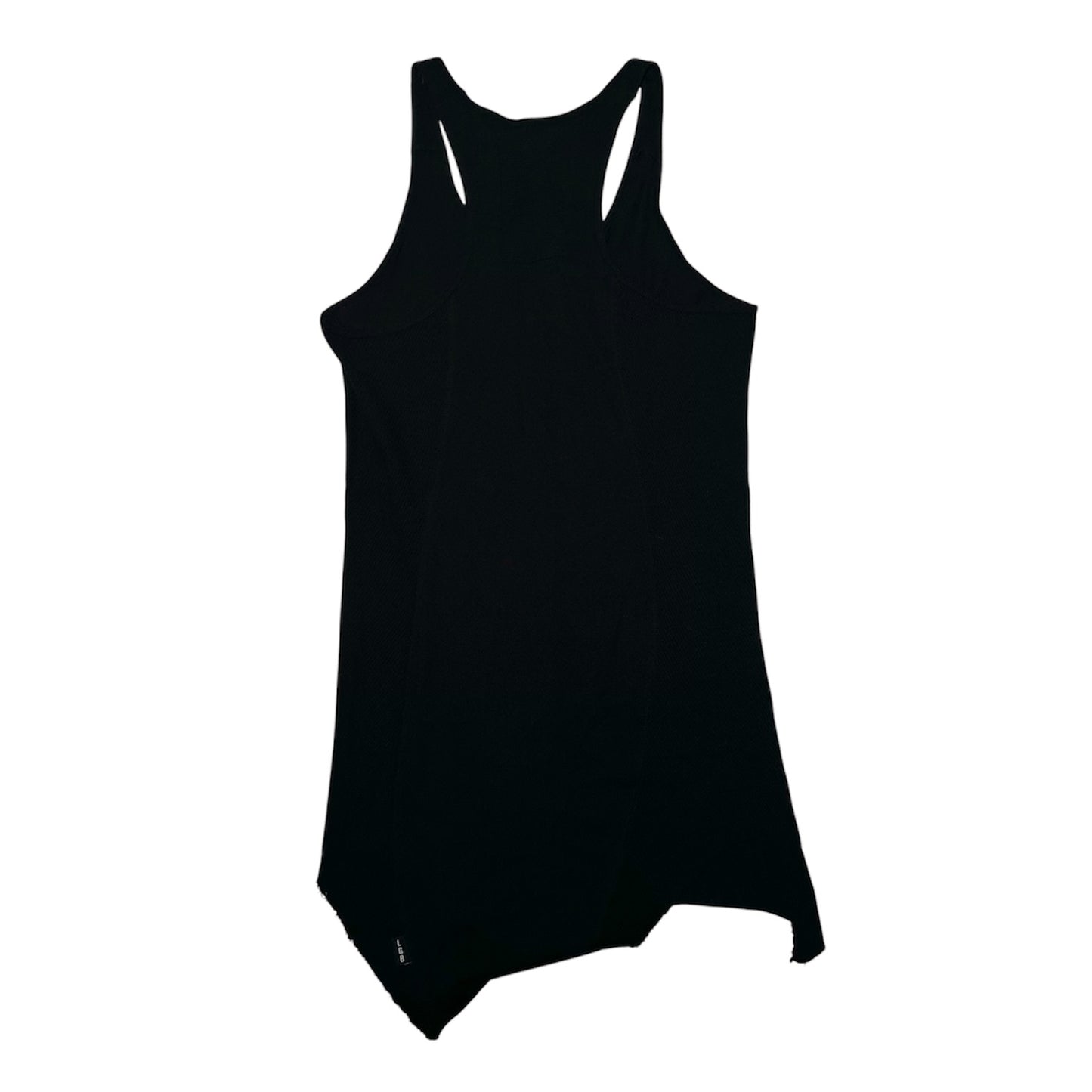 L.G.B. Ribbed Panel Tank Top Black