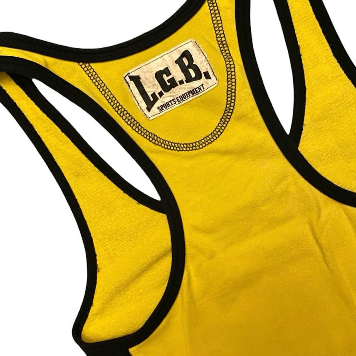 L.G.B. Le Grand Bleu Boxer Tank Top Yellow