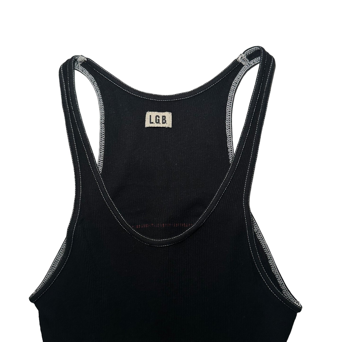 L.G.B. Beware Of Dog Tank Top Black