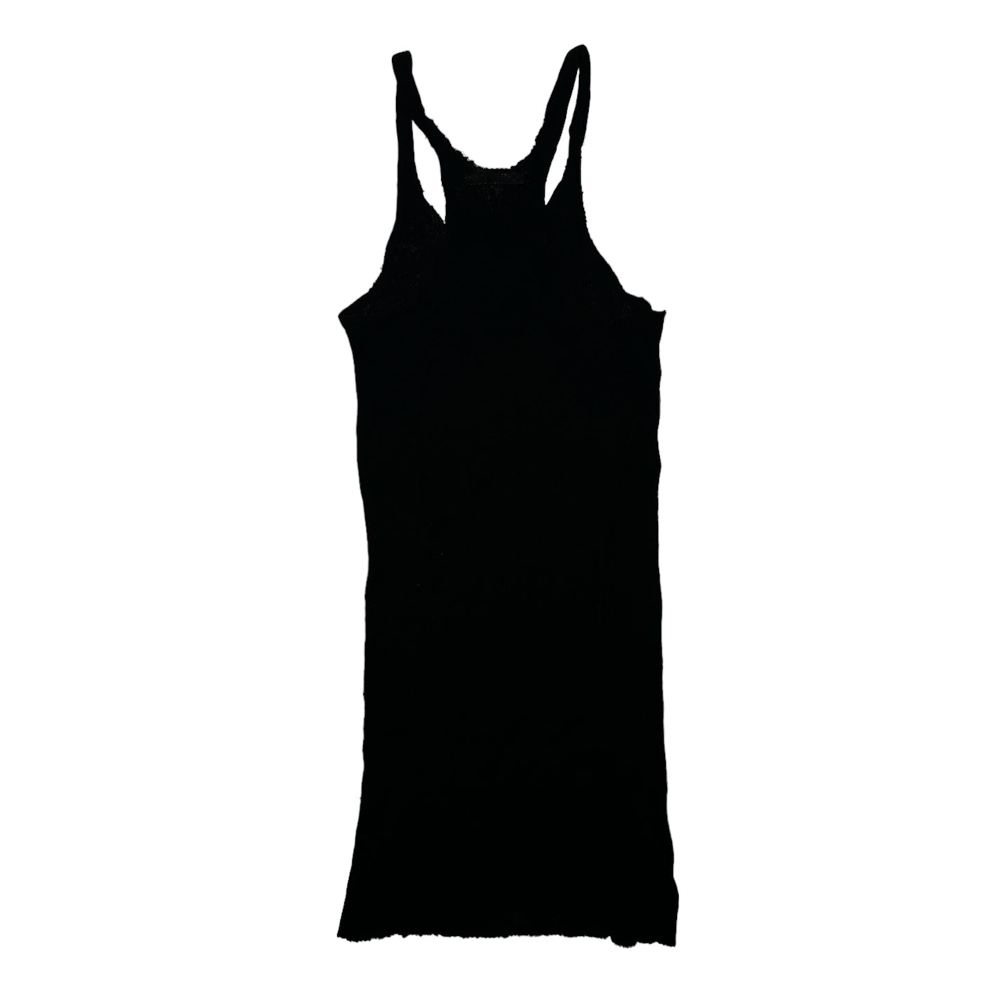 If Six Was Nine Ribbed Tank Top Black