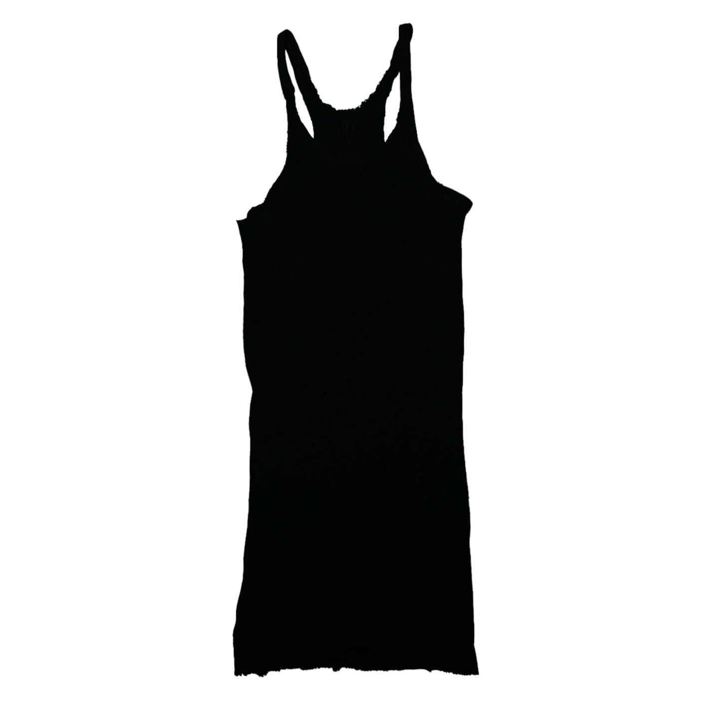 If Six Was Nine Ribbed Tank Top Black