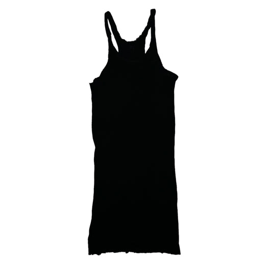 If Six Was Nine Ribbed Tank Top Black