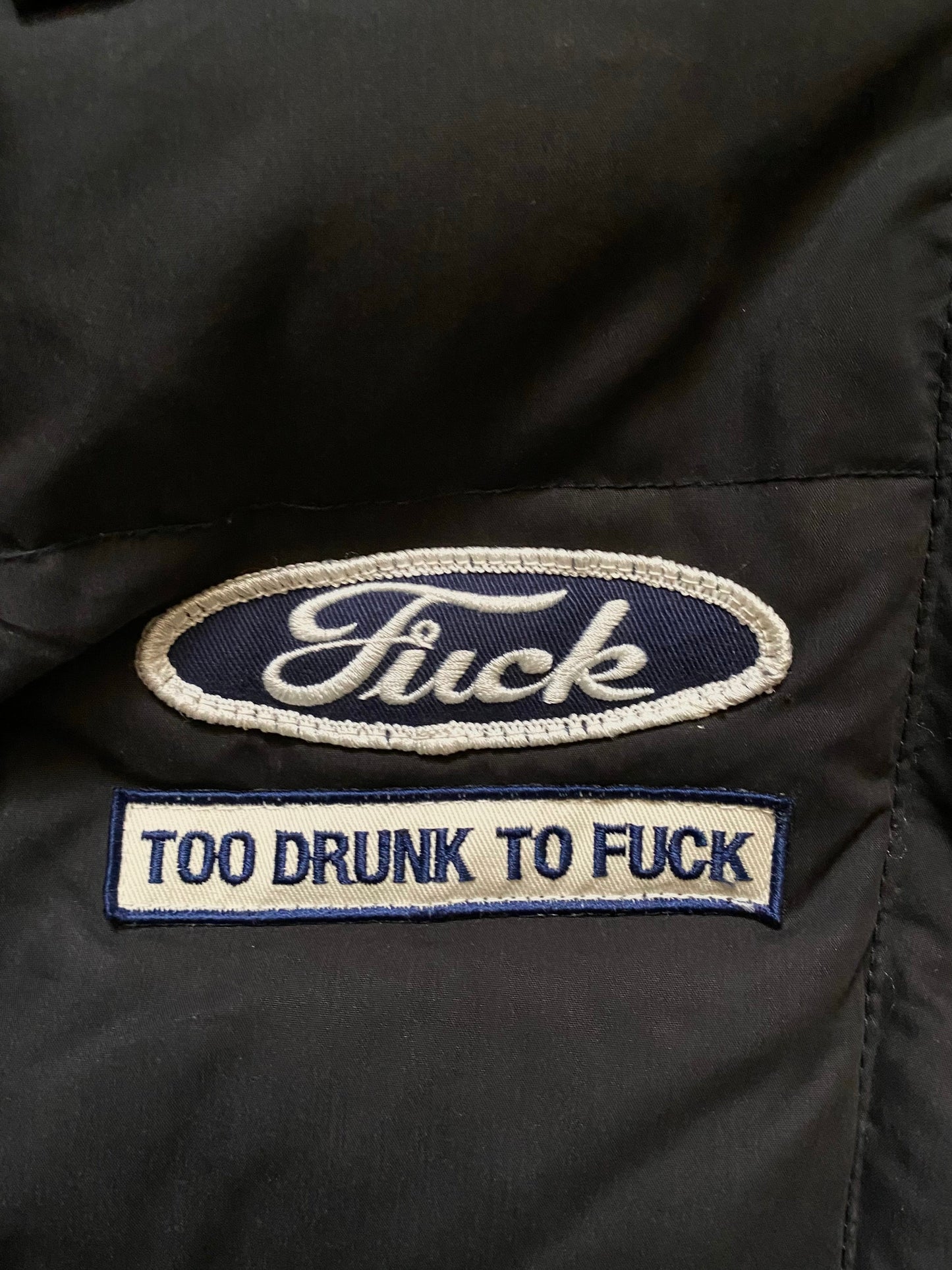 Hysteric Glamour Puffer Jacket Black
