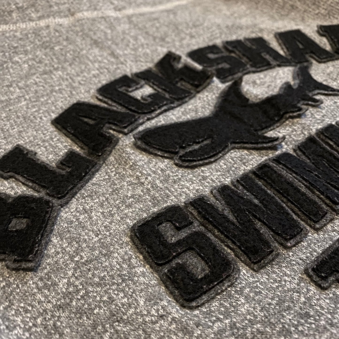 L.G.B. Shark Swimming Team Jacket Grey