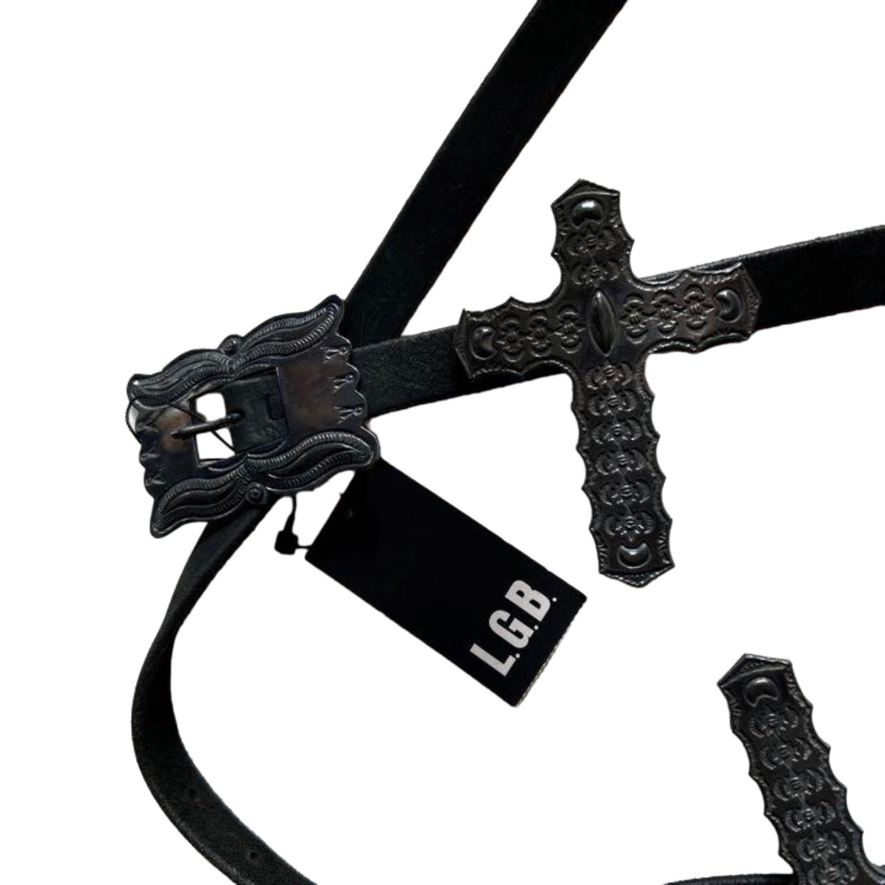 L.G.B. Crucifix Cross Belt
