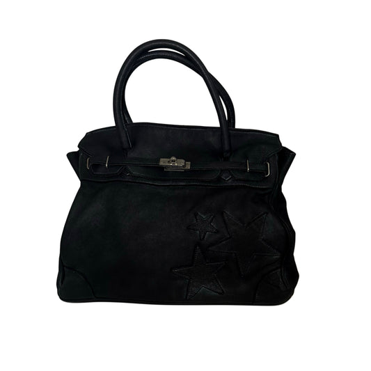 WLG Giorgio Brato Star “Birkin” Bag Black